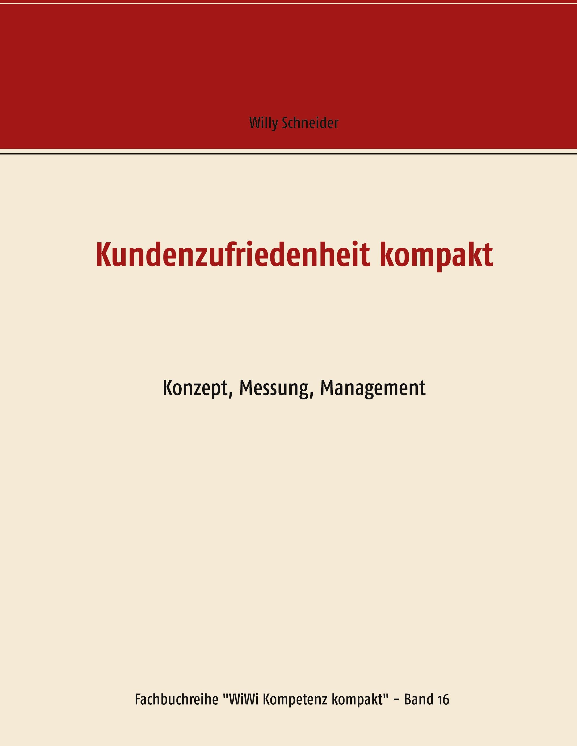 Vorderes Coverbild Kundenzufriedenheit kompakt