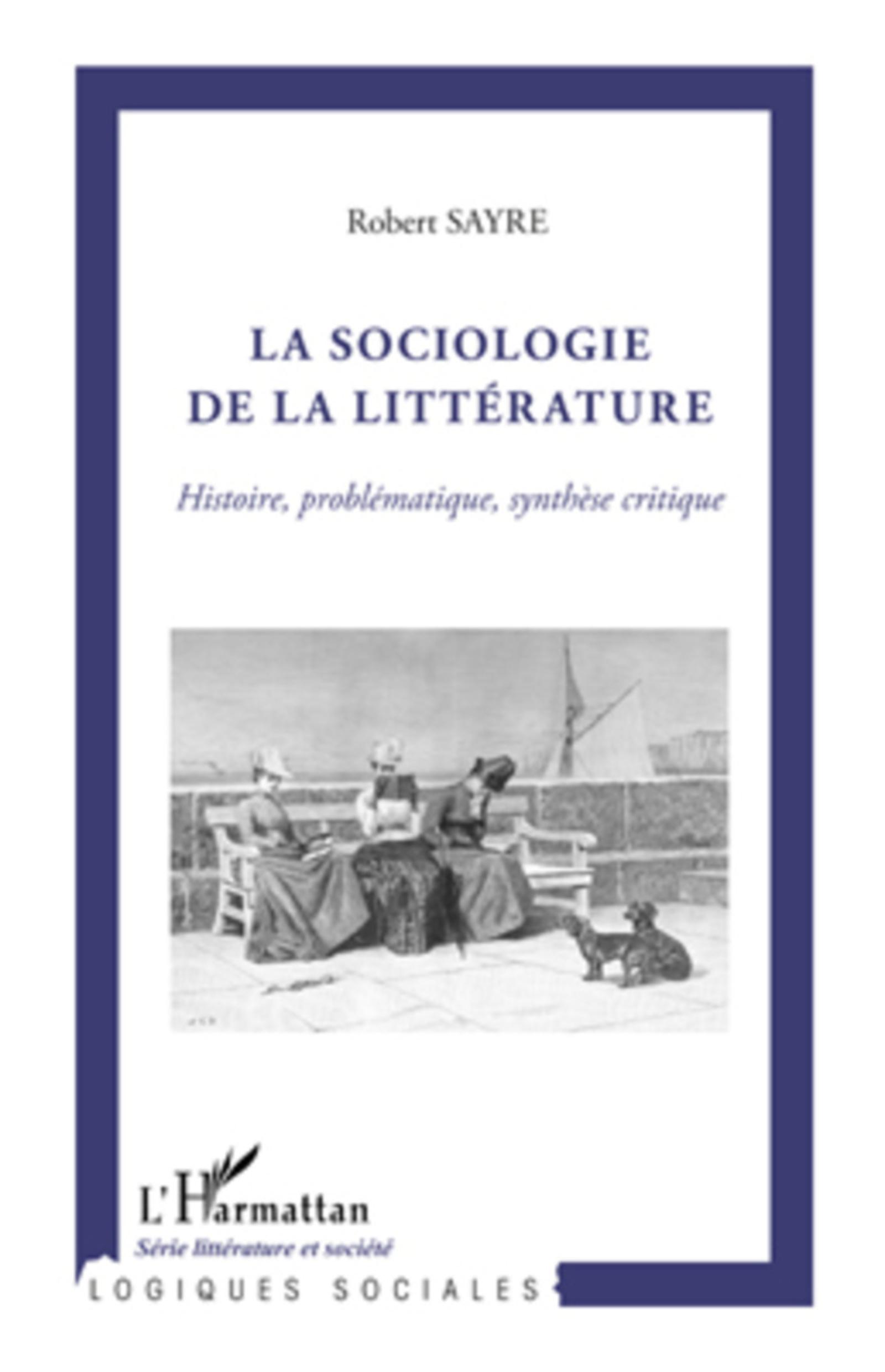 Vorderes Coverbild La sociologie de la littérature
