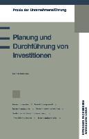 Vorderes Coverbild Planung und Durchführung von Investitionen