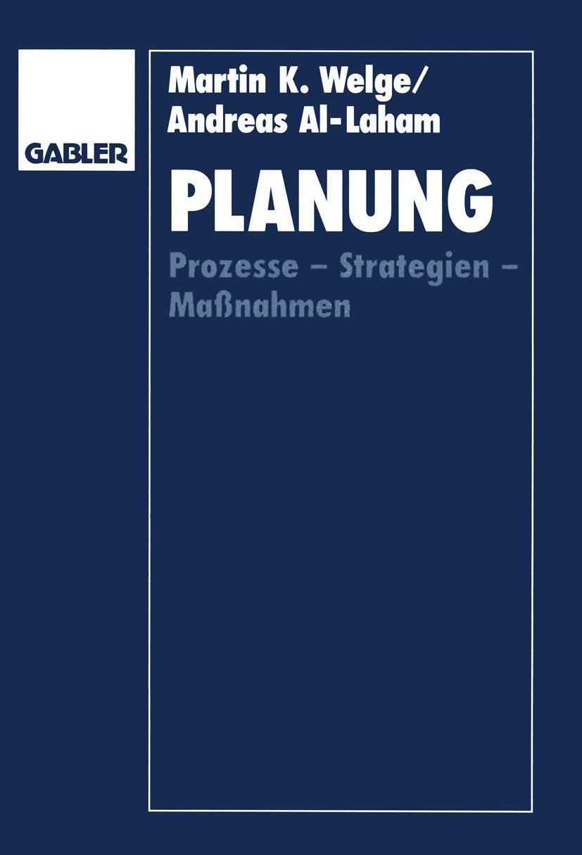 Vorderes Coverbild Planung