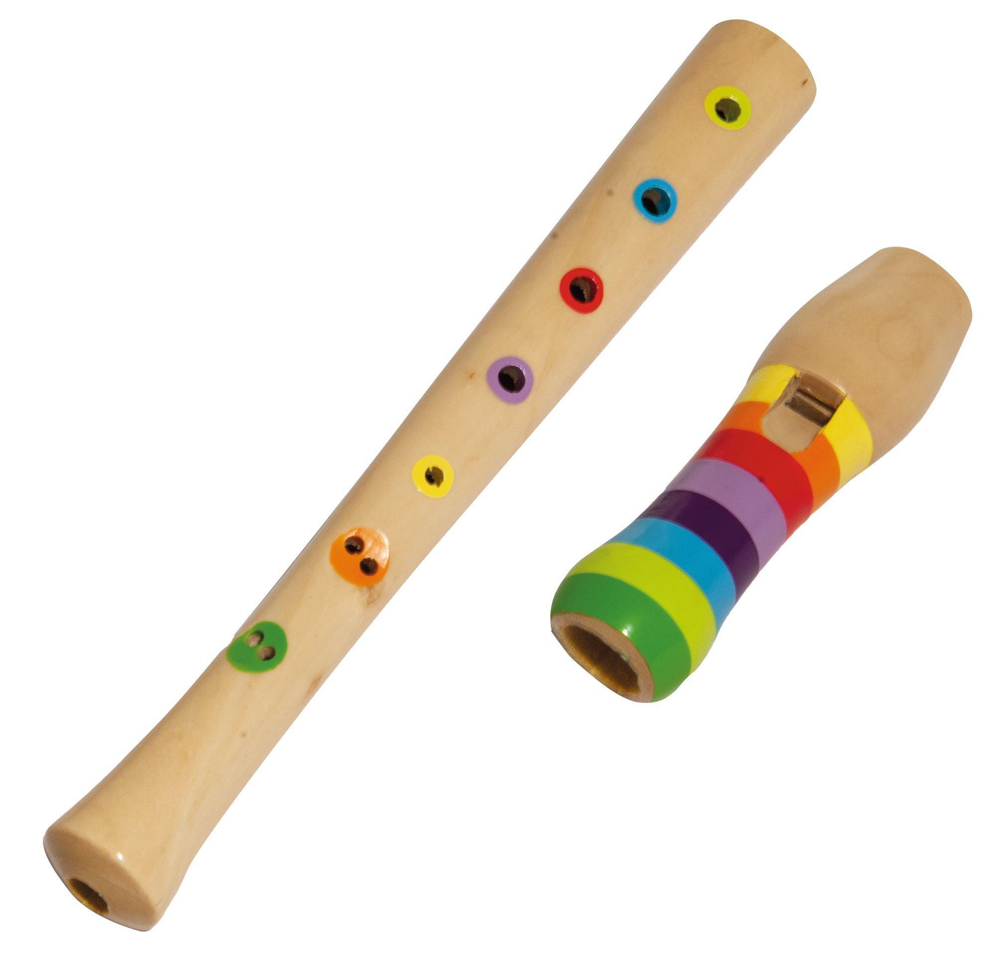 Beispielinhalt (Bild) Eichhorn Musik Holzflöte, 32cm