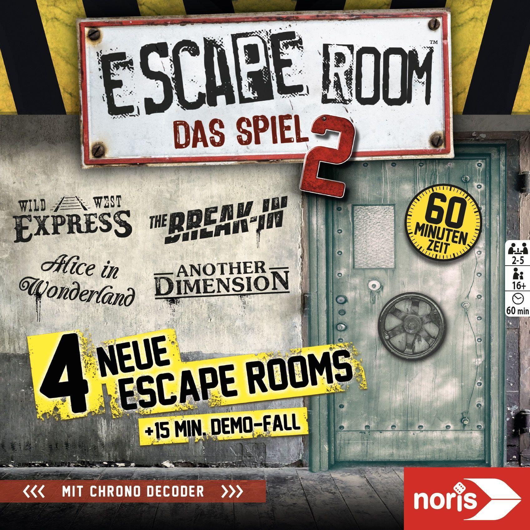 Vorderes Coverbild Escape Room Das Spiel 2