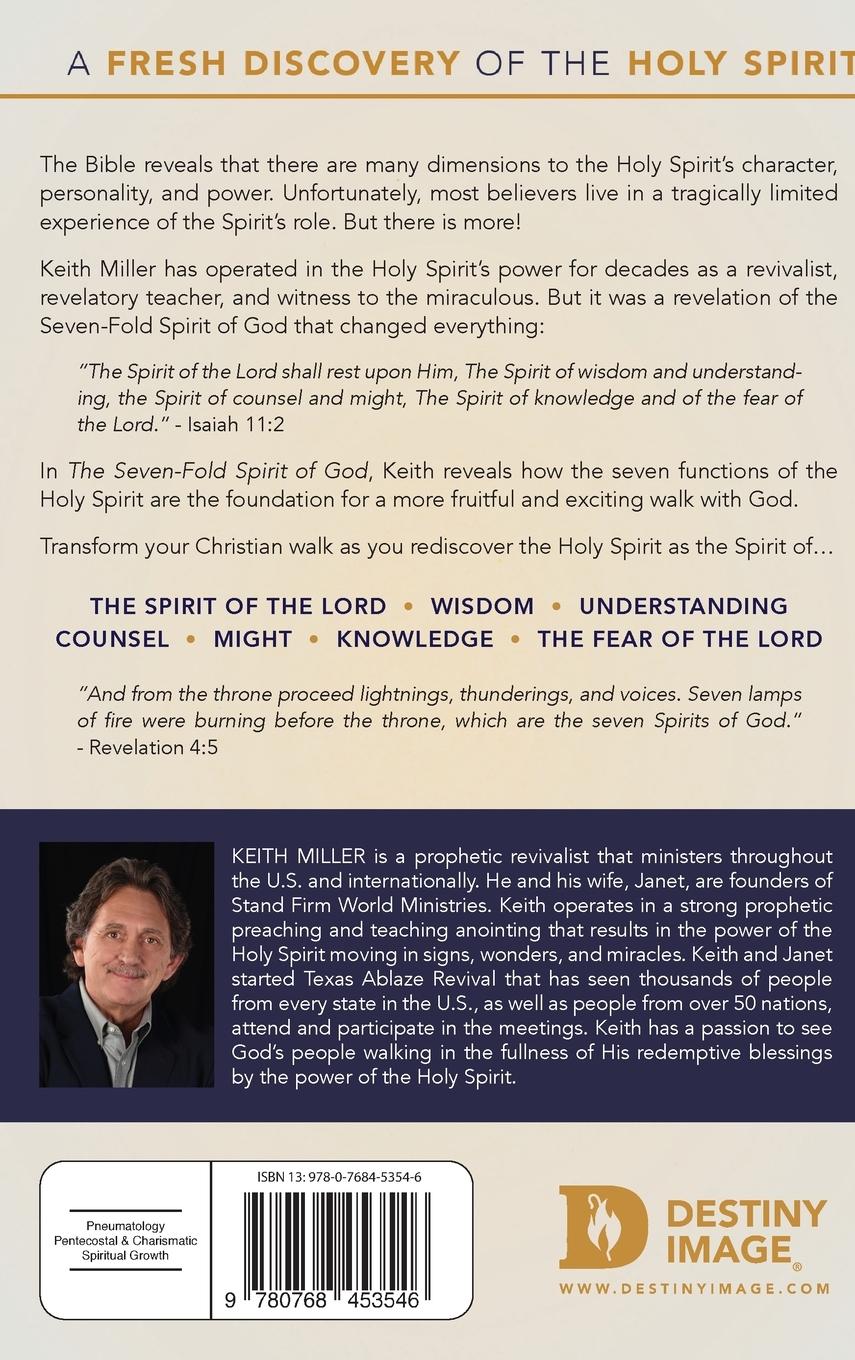 Rückseitencover The Seven-Fold Spirit of God