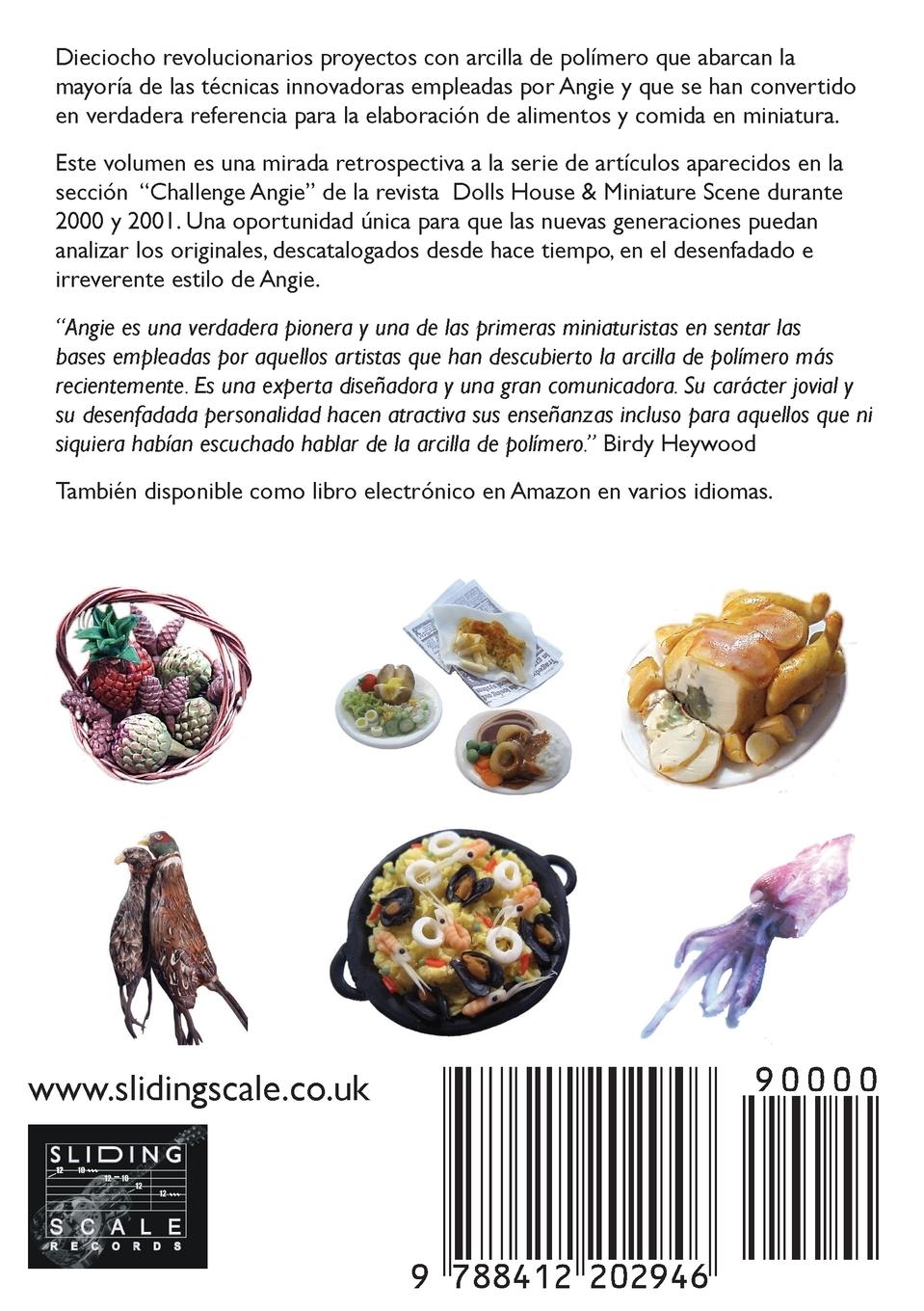 Rückseitencover Angie Scarr Los Retos De Miniaturas