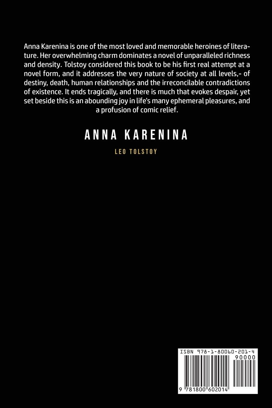 Rückseitencover Anna Karenina