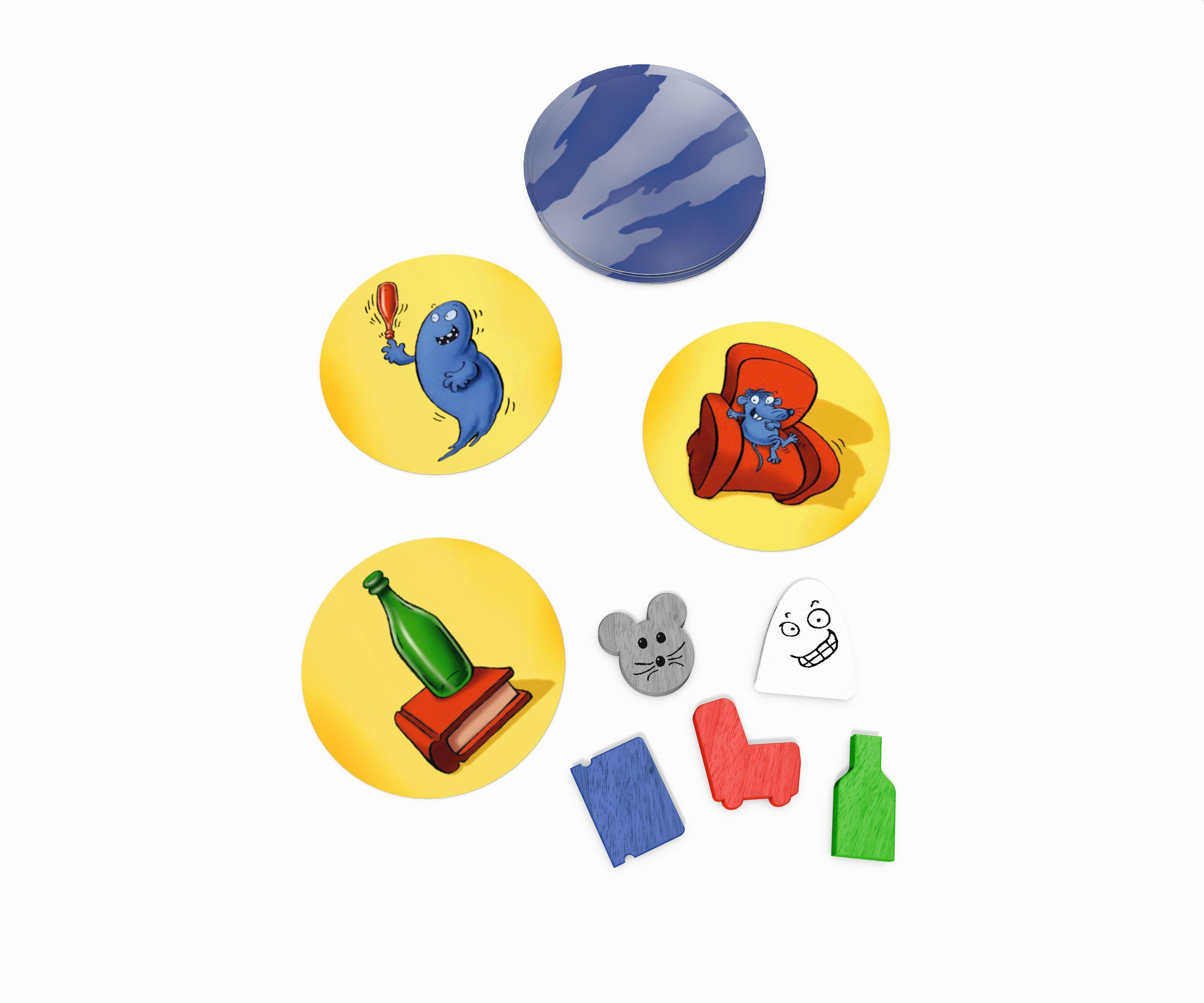 Beispielinhalt (Bild) Mini Geistesblitz (in Metalldöschen)