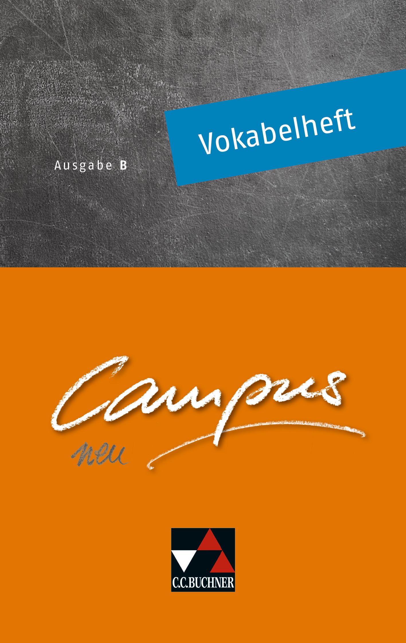 Vorderes Coverbild Campus B Neu Vokabelheft Bayern