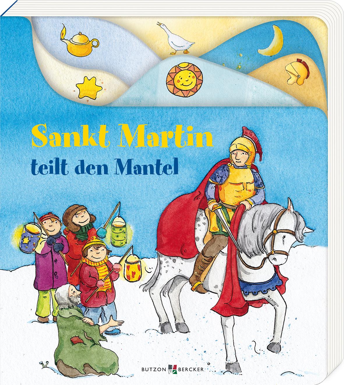 Vorderes Coverbild Sankt Martin teilt den Mantel