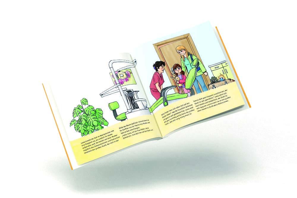 Beispielinhalt (Bild) Puh, geschafft