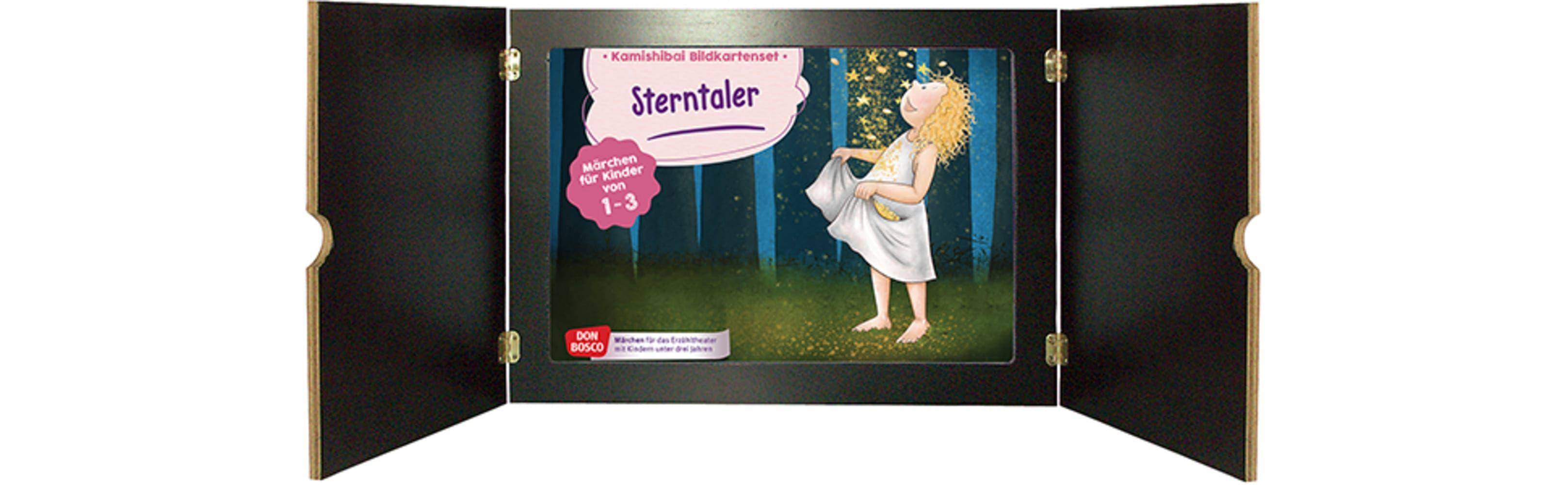 Beispielinhalt (Bild) Sterntaler. Kamishibai Bildkartenset.