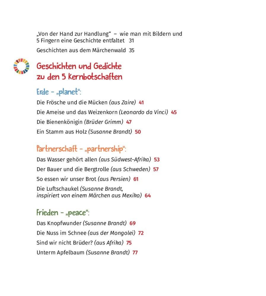 Beispielinhalt (Bild) Die Erde ist ein großes Haus (Arbeitsmaterial)