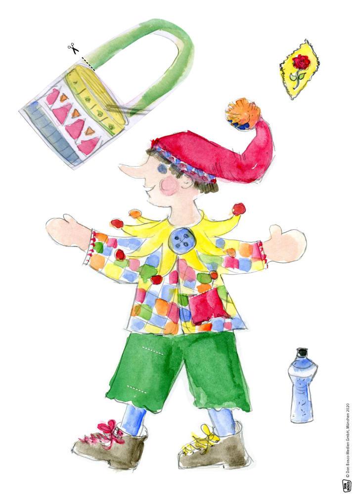 Beispielinhalt (Bild) Laute und Reime entdecken mit der Erzählschiene