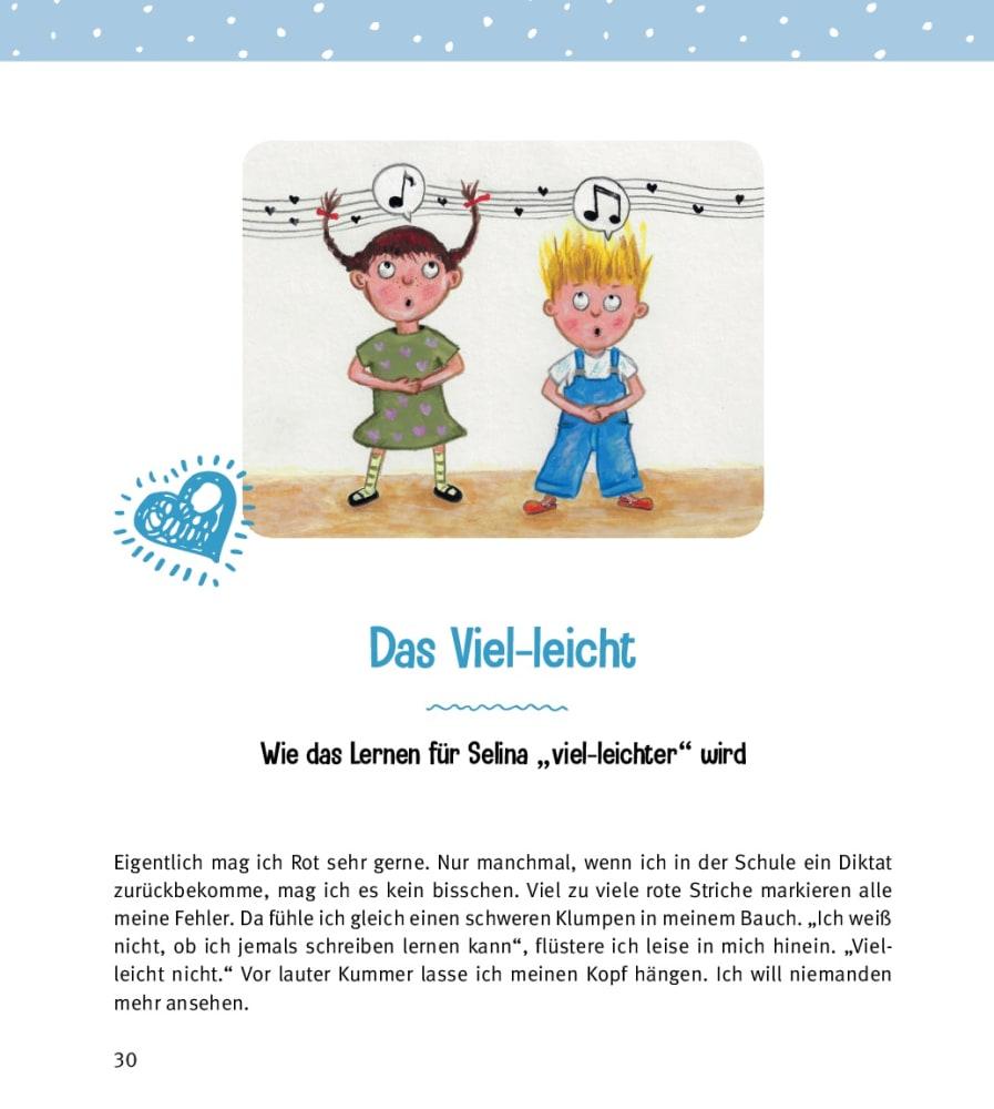 Beispielinhalt (Bild) Herzgeschichten. Kinder stärken und ihr Selbstwertgefühl fördern.