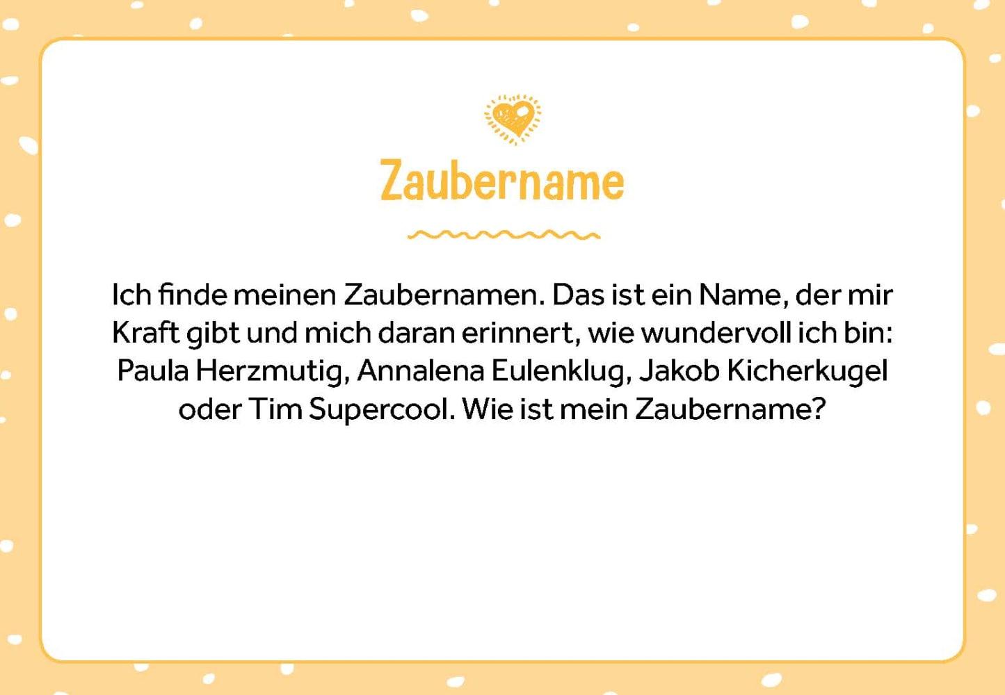 Beispielinhalt (Bild) Herzgeschichten. Kinder stärken und ihr Selbstwertgefühl fördern.