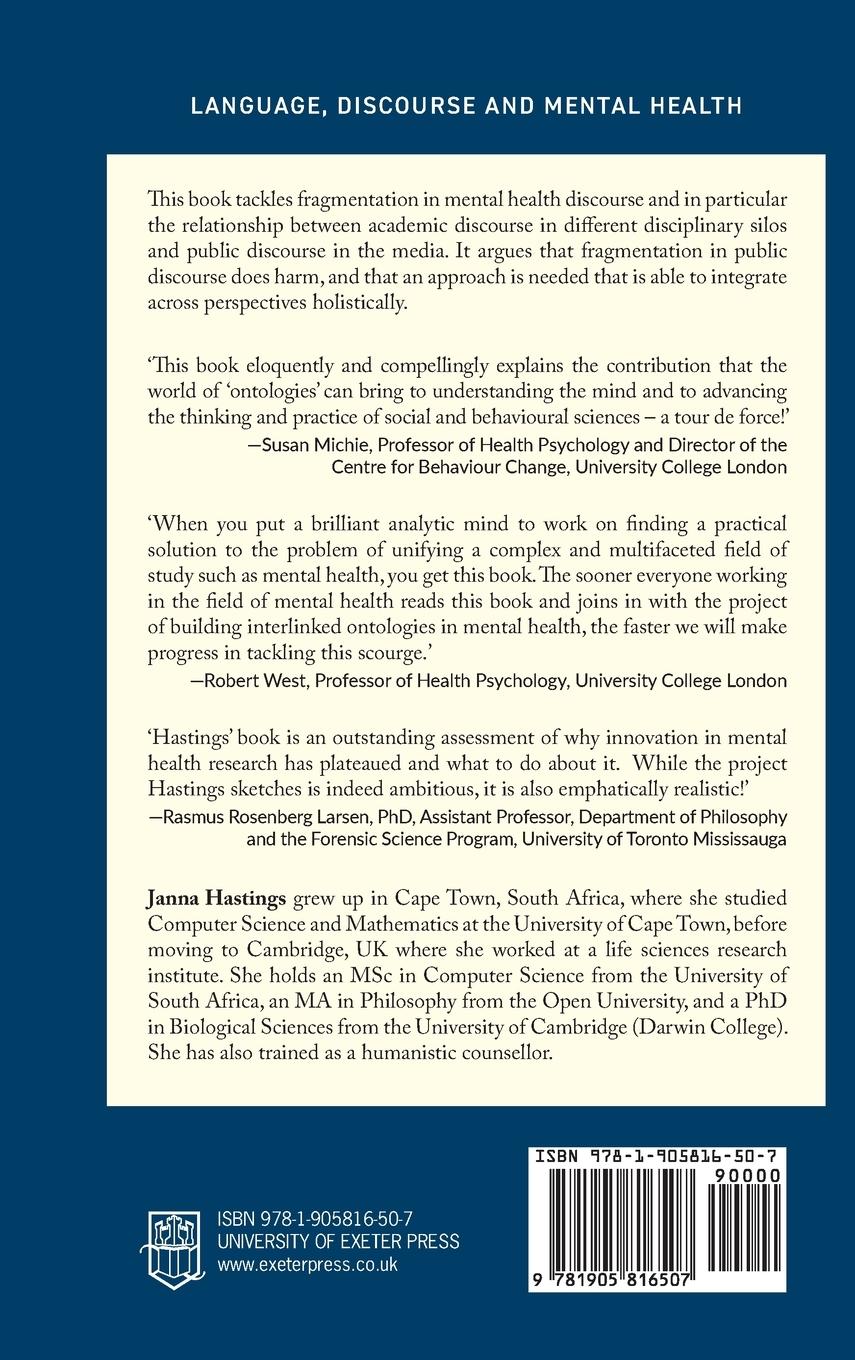 Rückseitencover Mental Health Ontologies