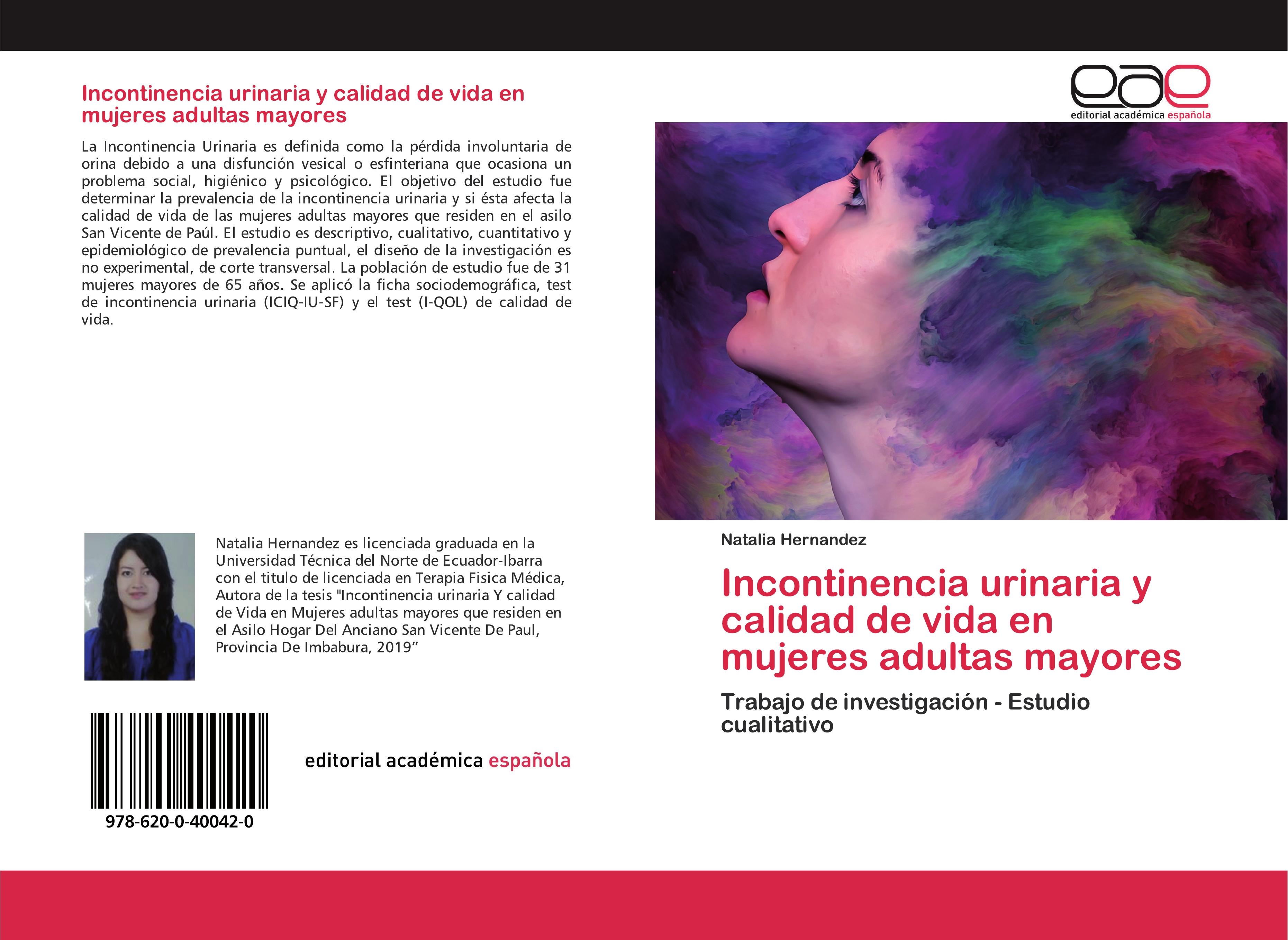 Vorderes Coverbild Incontinencia urinaria y calidad de vida en mujeres adultas mayores