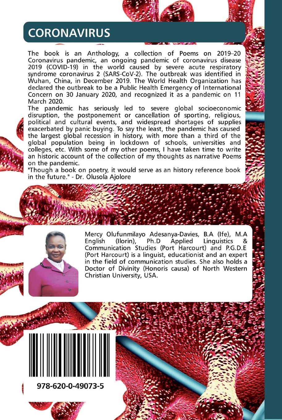 Rückseitencover CORONAVIRUS