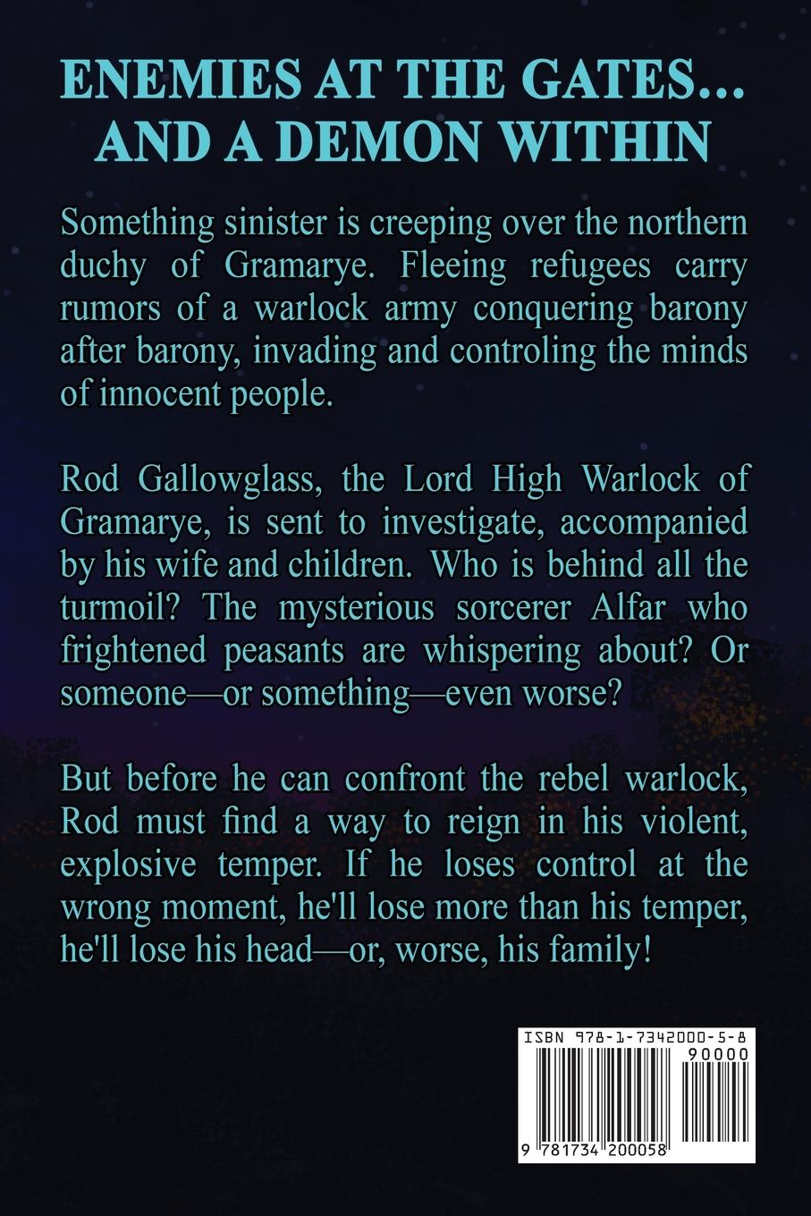 Rückseitencover The Warlock Enraged