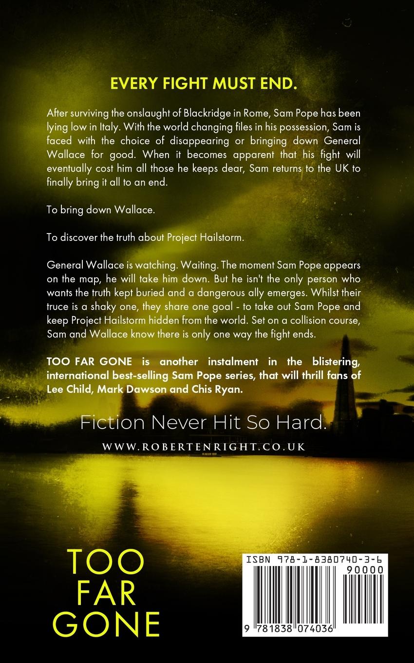 Rückseitencover Too Far Gone