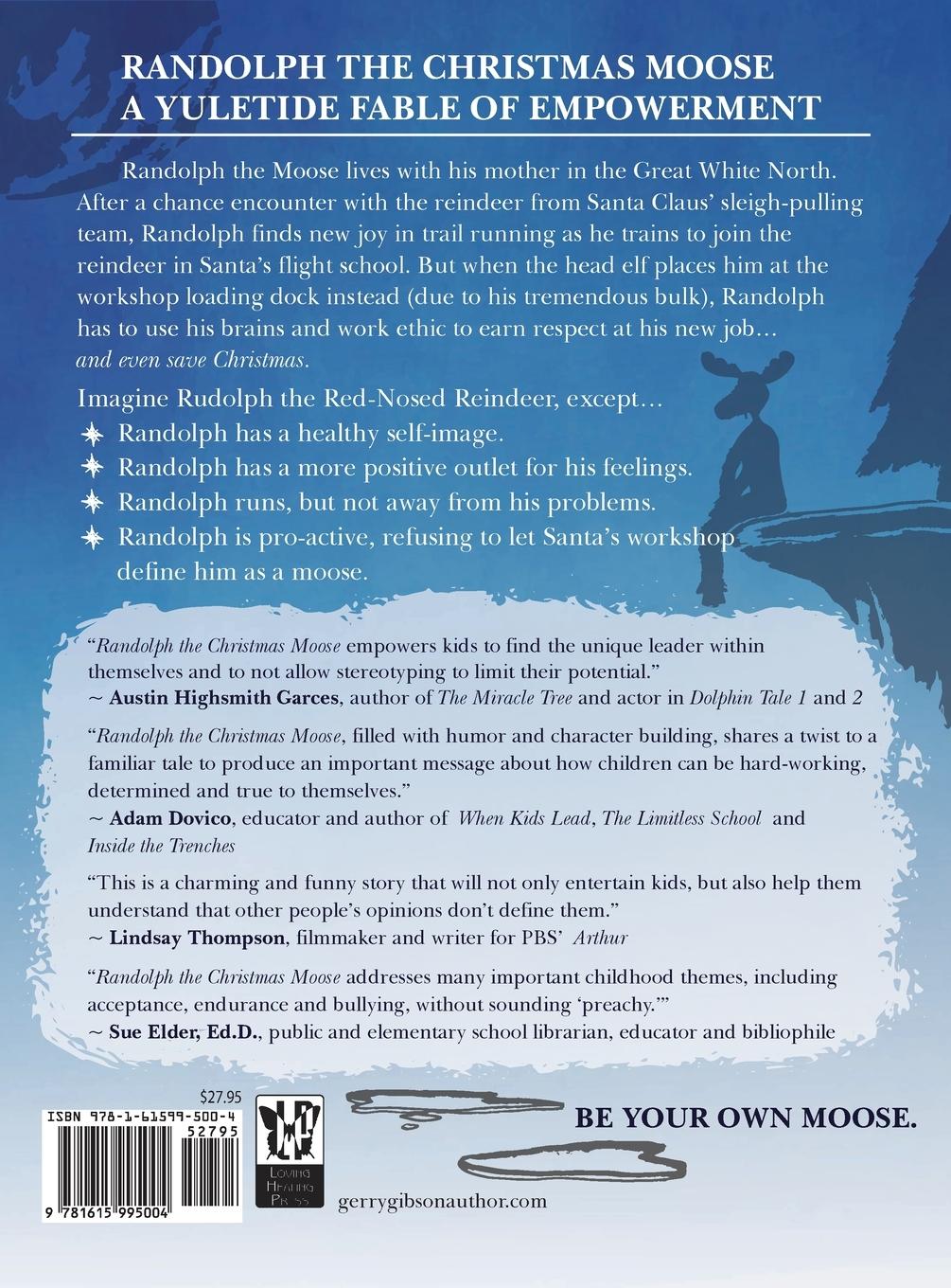 Rückseitencover Randolph the Christmas Moose