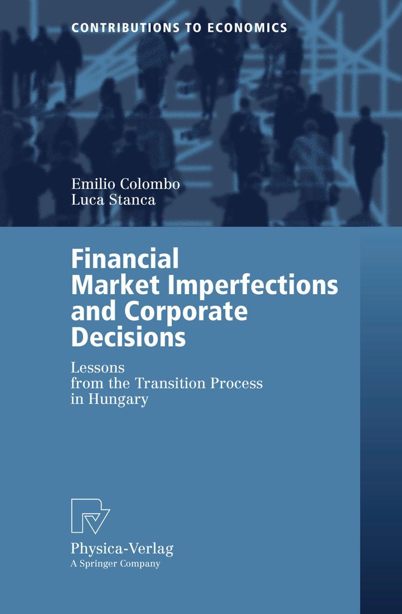Vorderes Coverbild Financial Market Imperfections and Corporate Decisions
