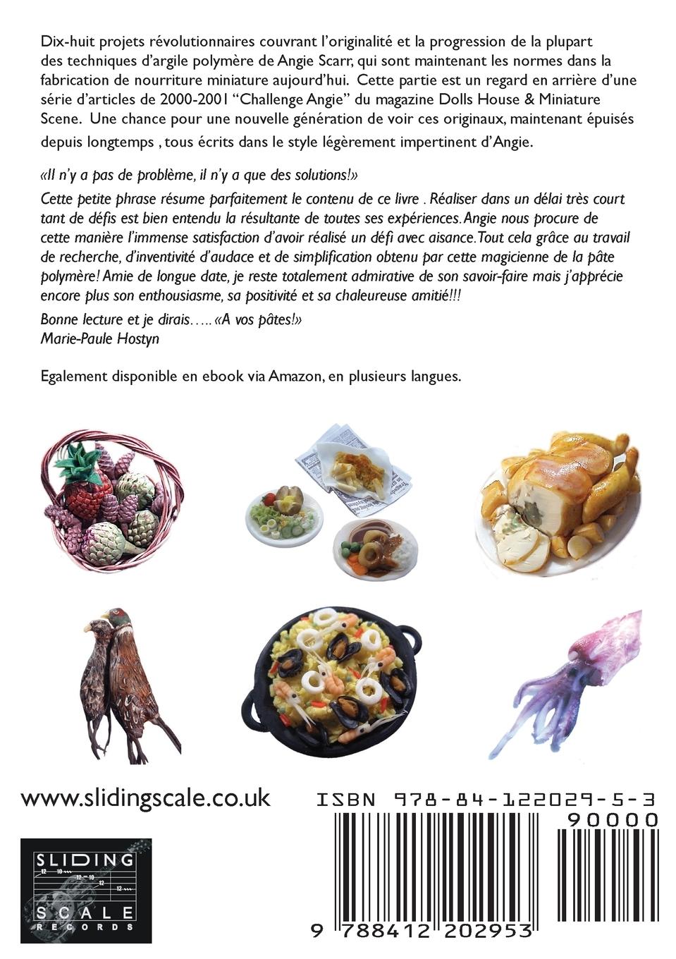 Rückseitencover Les Défis Miniatures d'Angie