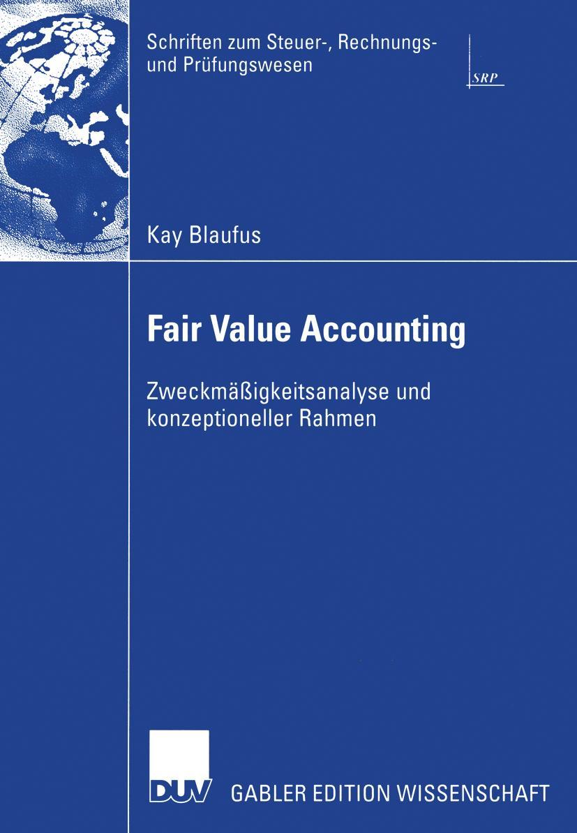 Vorderes Coverbild Fair Value Accounting