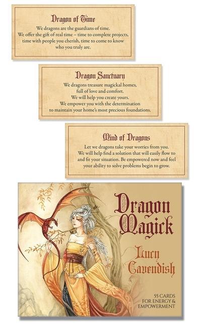 Vorderes Coverbild Dragon Magick Affirmation Deck