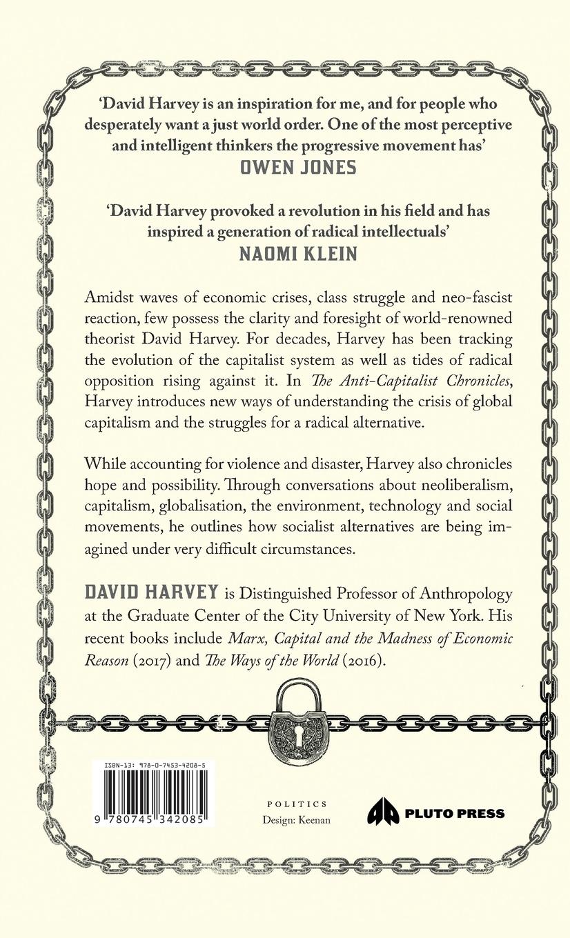 Rückseitencover The Anti-Capitalist Chronicles