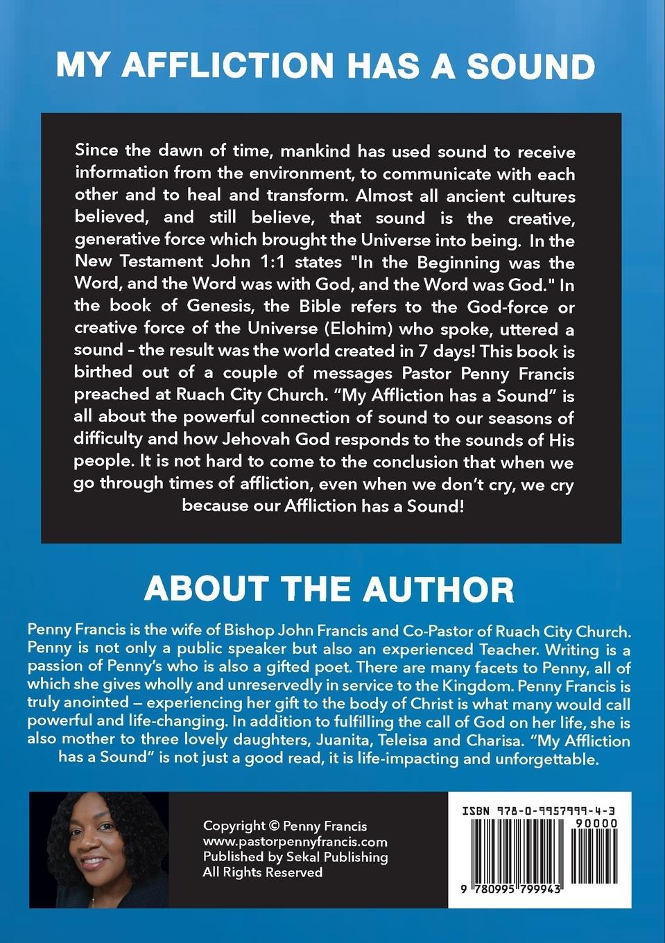 Rückseitencover My Affliction Has a Sound