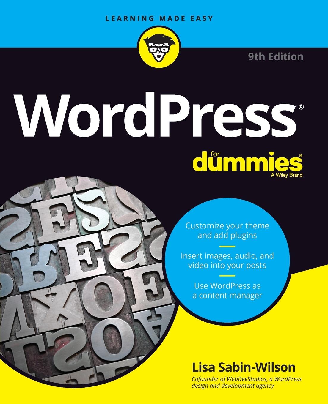 Vorderes Coverbild WordPress For Dummies, 9th Edition