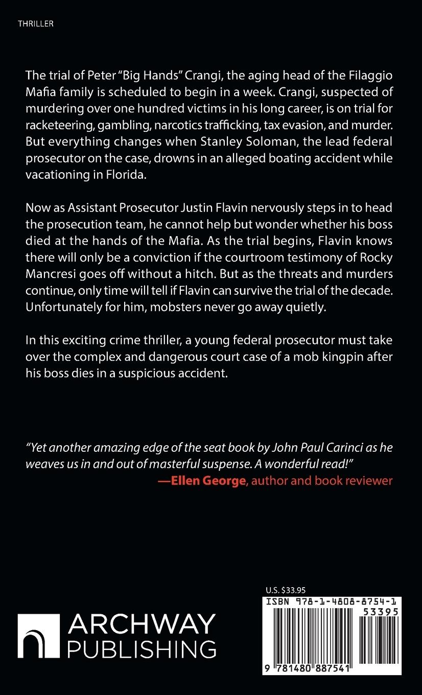 Rückseitencover Death to the Prosecution