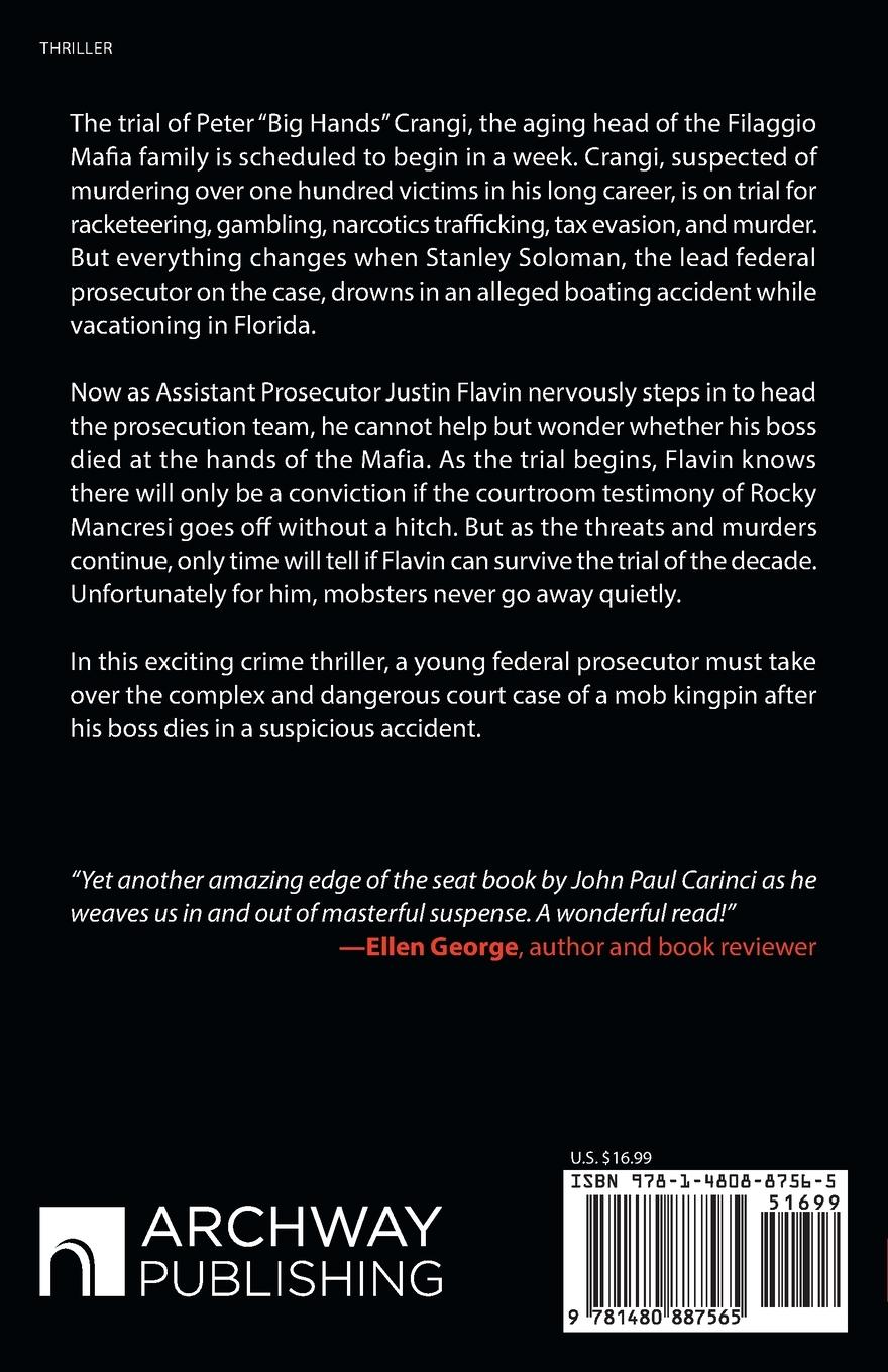 Rückseitencover Death to the Prosecution