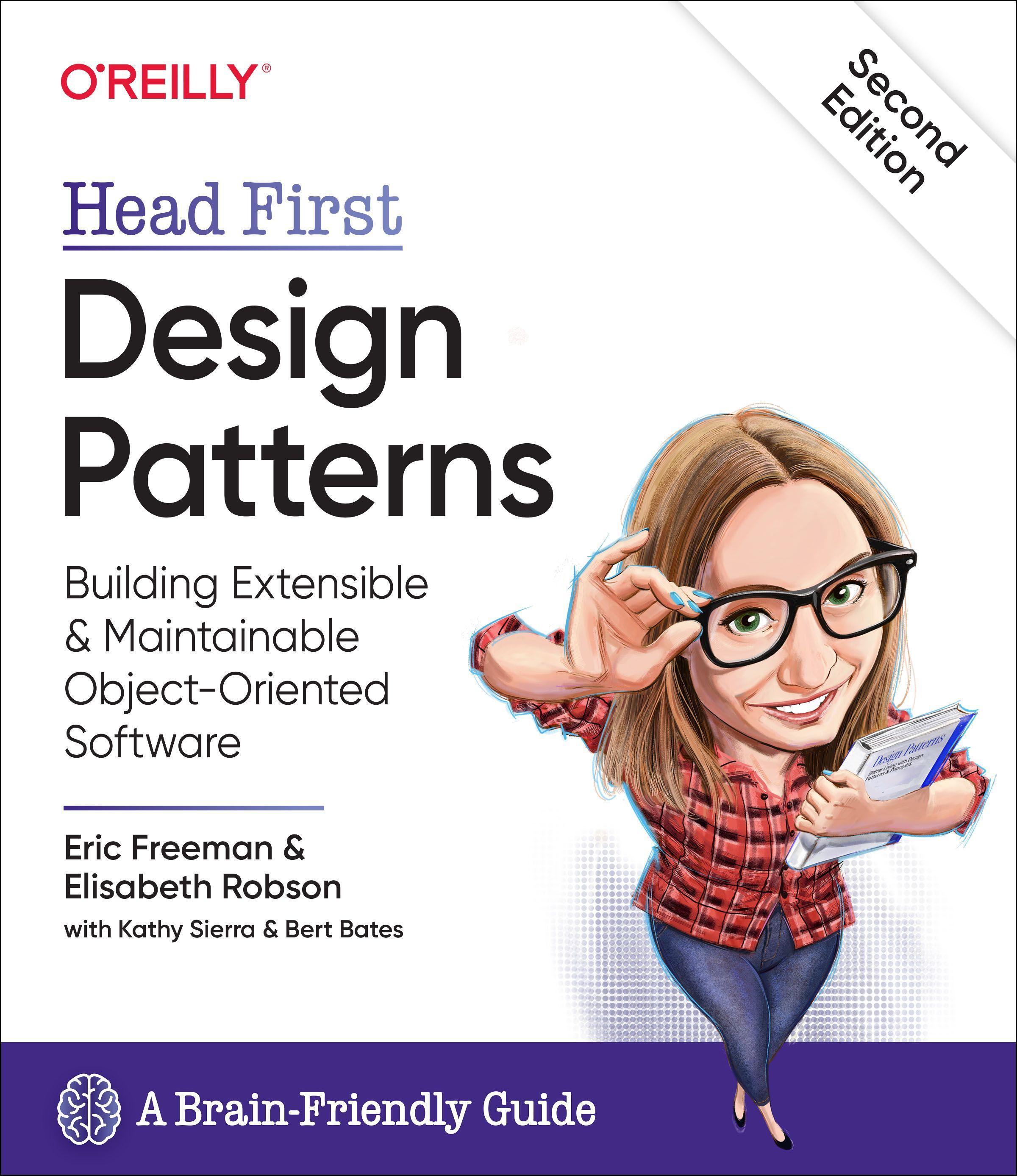 Vorderes Coverbild Head First Design Patterns