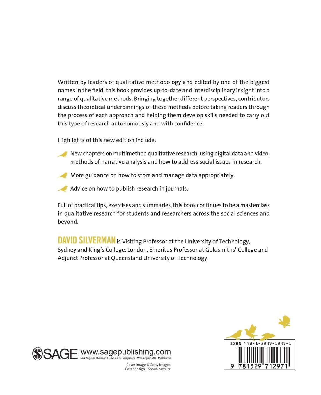 Rückseitencover Qualitative Research