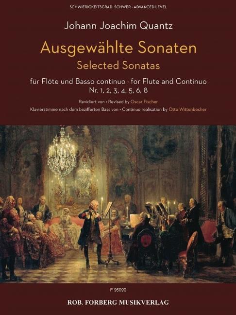 Vorderes Coverbild Selected Sonatas Flute and Basso Continuo (Piano)