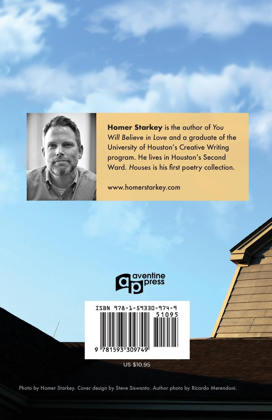 Rückseitencover Houses: Poems by Homer Starkey
