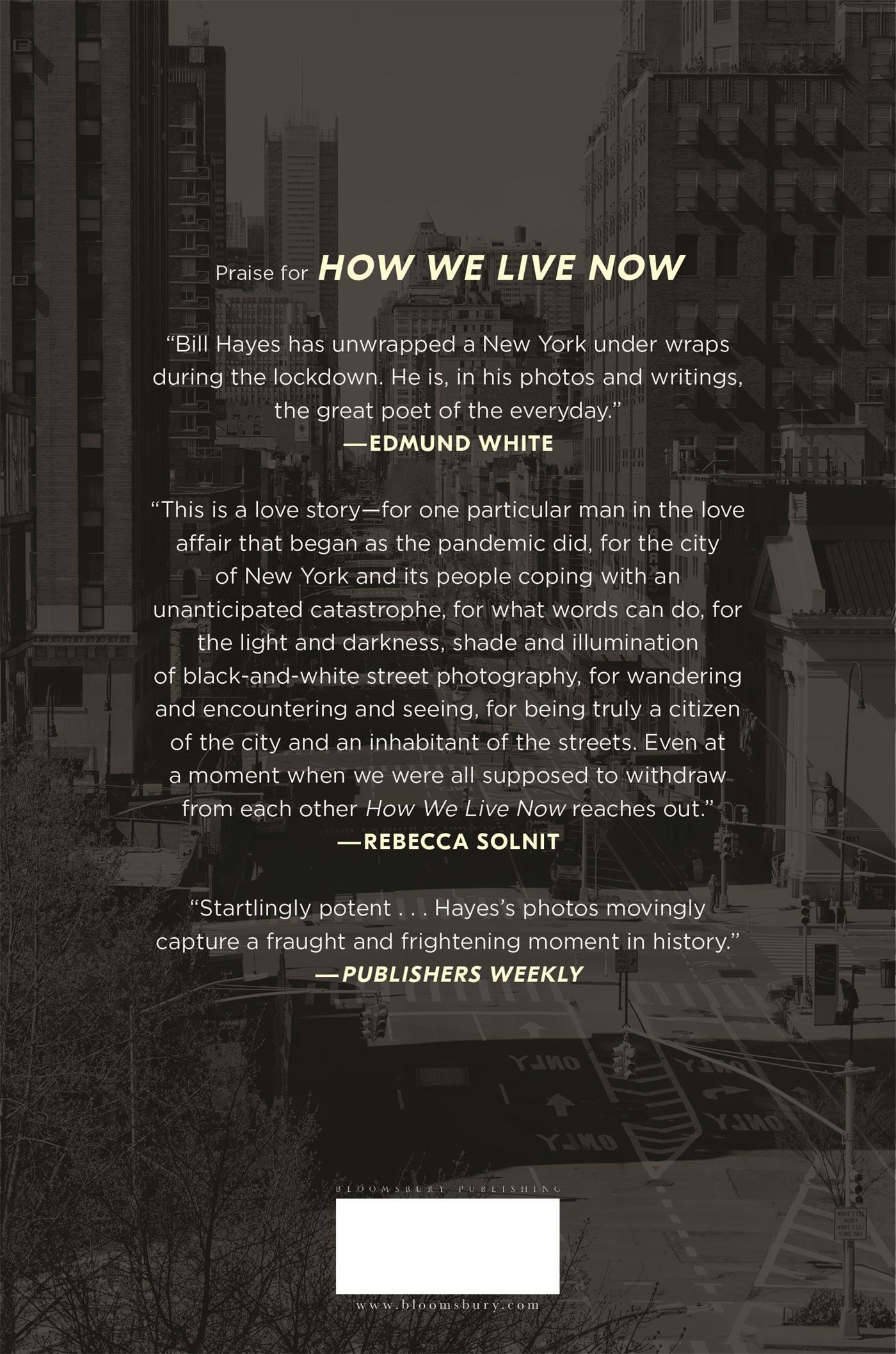Rückseitencover How We Live Now
