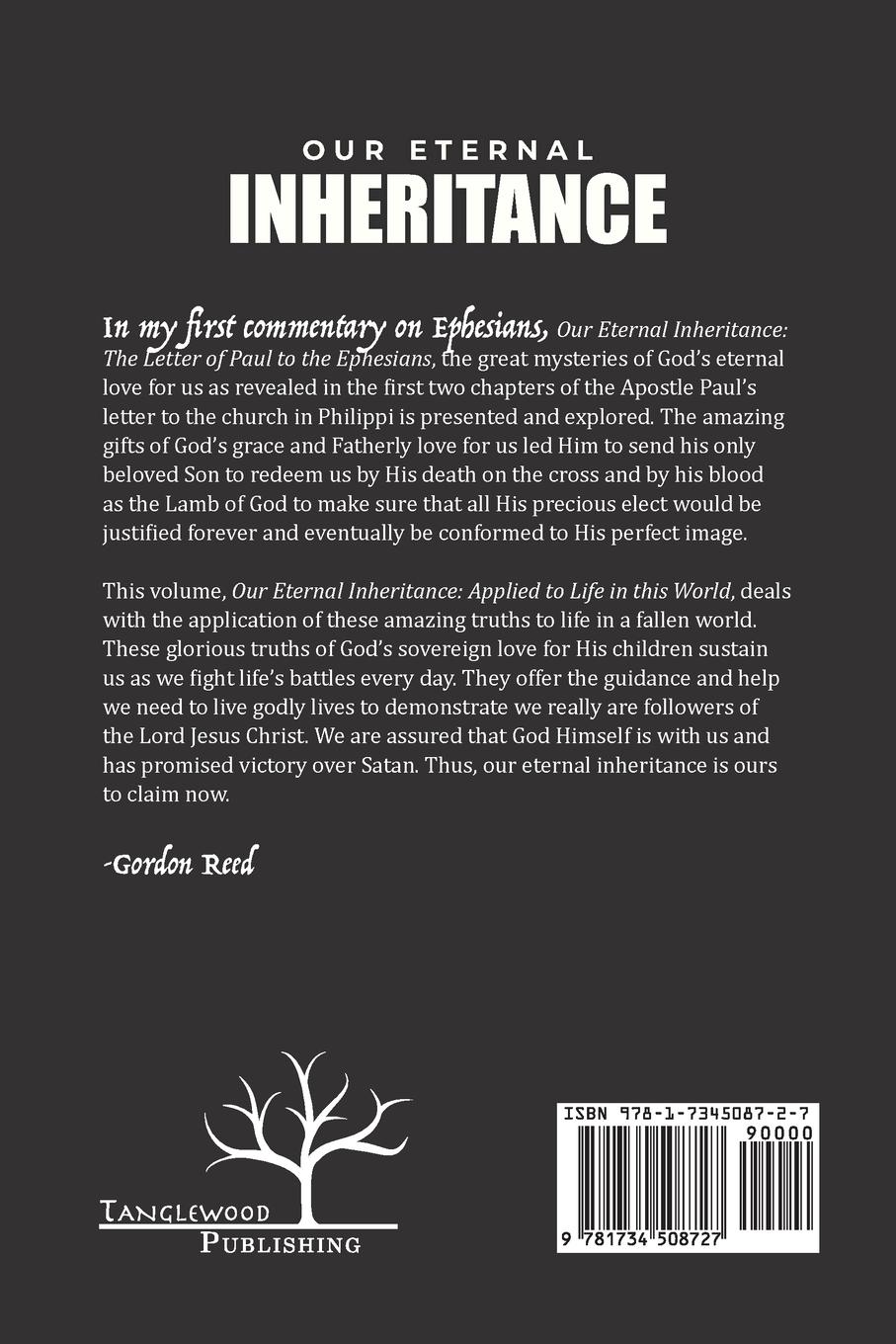 Rückseitencover Our Eternal Inheritance: Applied to Life in This World