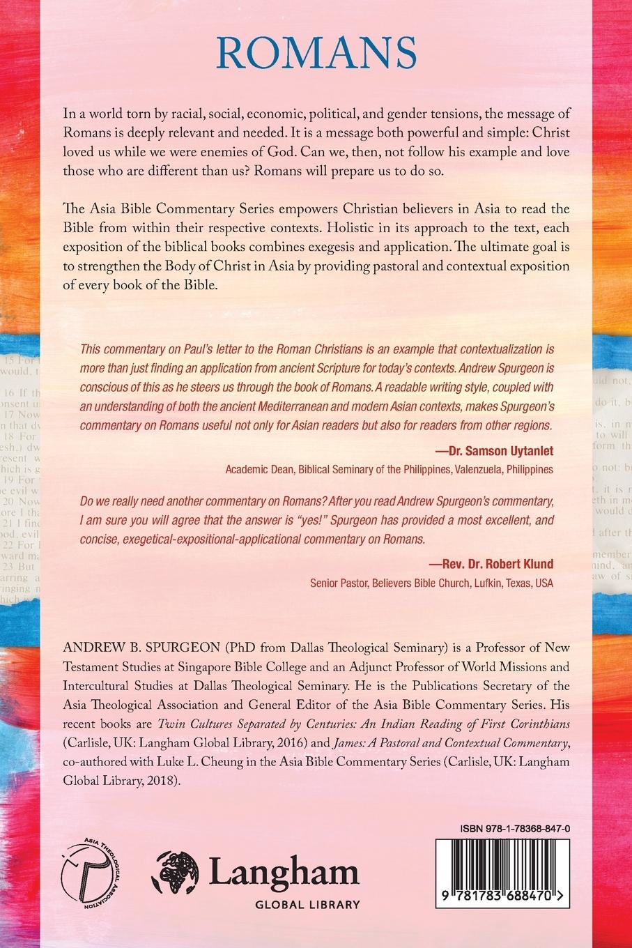 Rückseitencover Romans