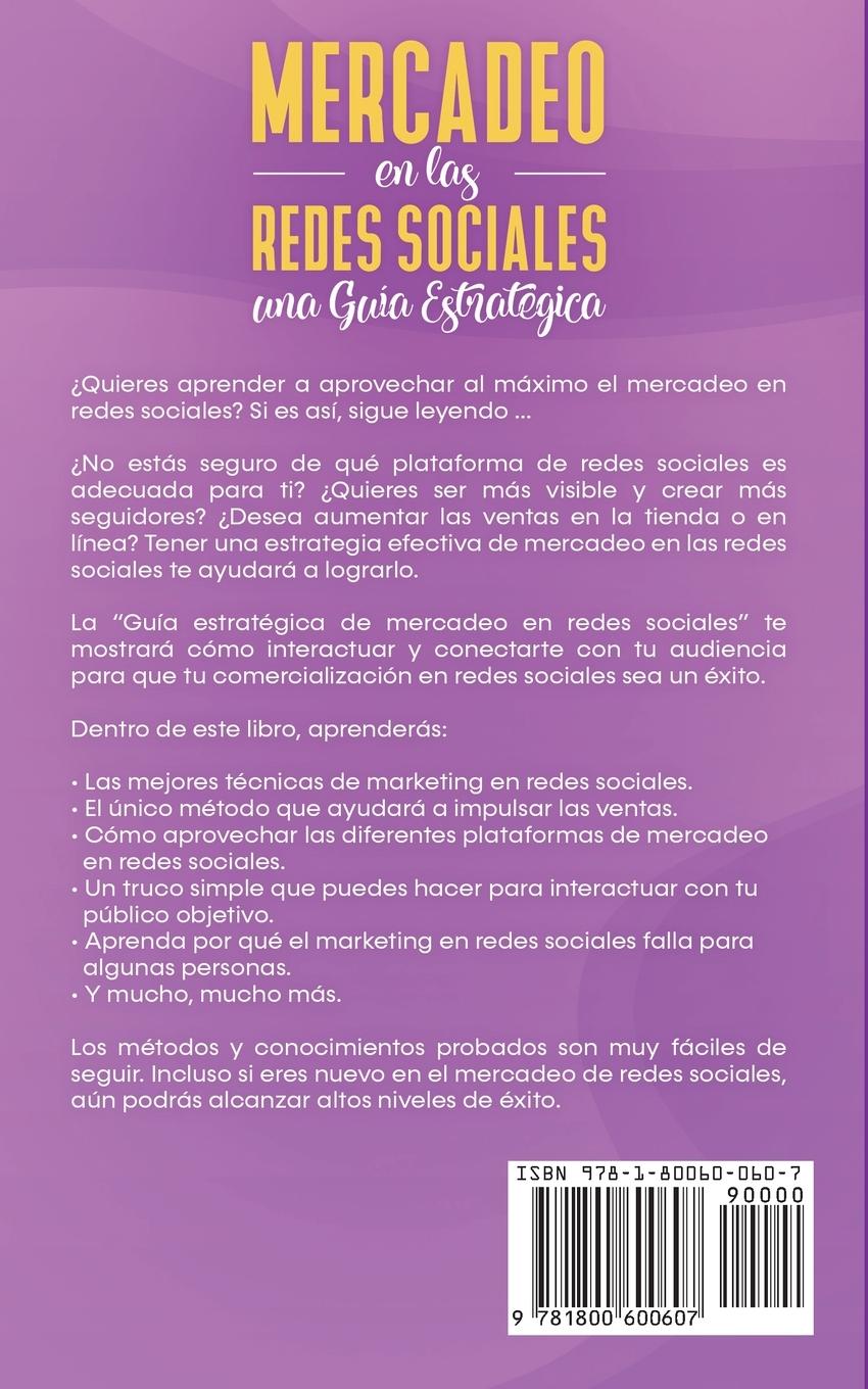 Rückseitencover Mercadeo en las Redes Sociales