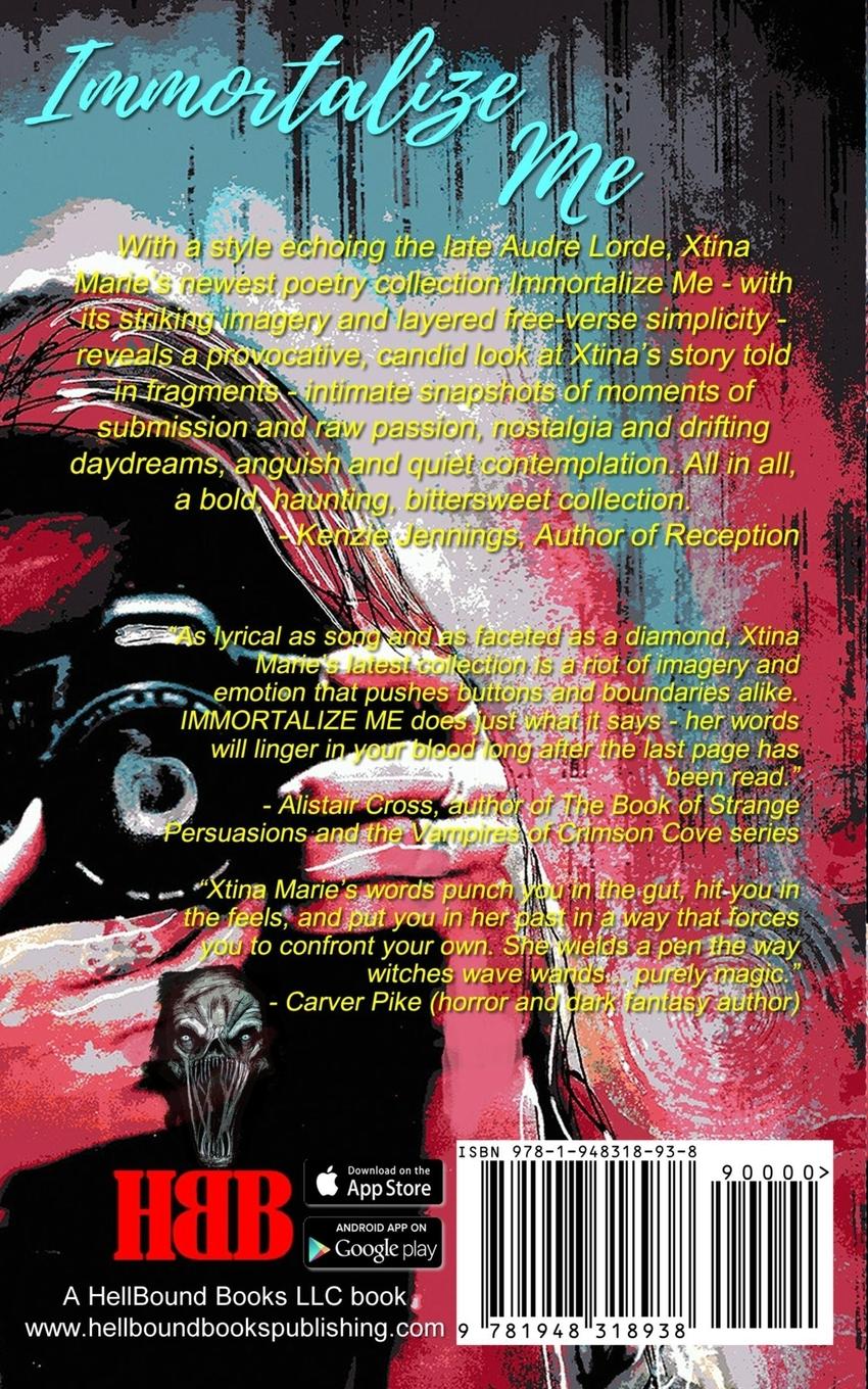 Rückseitencover Immortalize Me