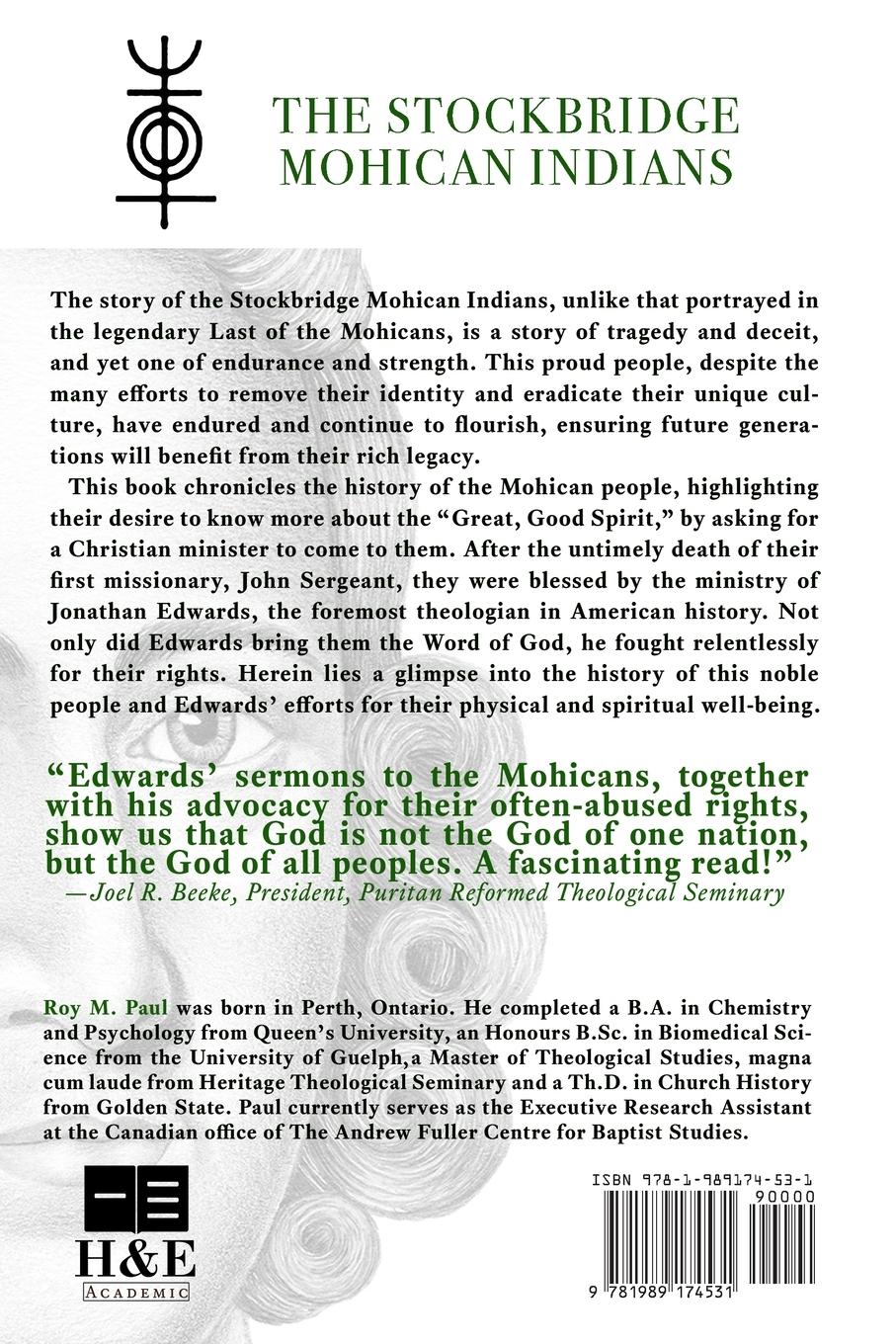 Rückseitencover Jonathan Edwards and the Stockbridge Mohican Indians