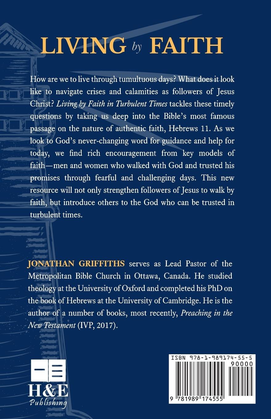 Rückseitencover Living by Faith in Turbulent Times