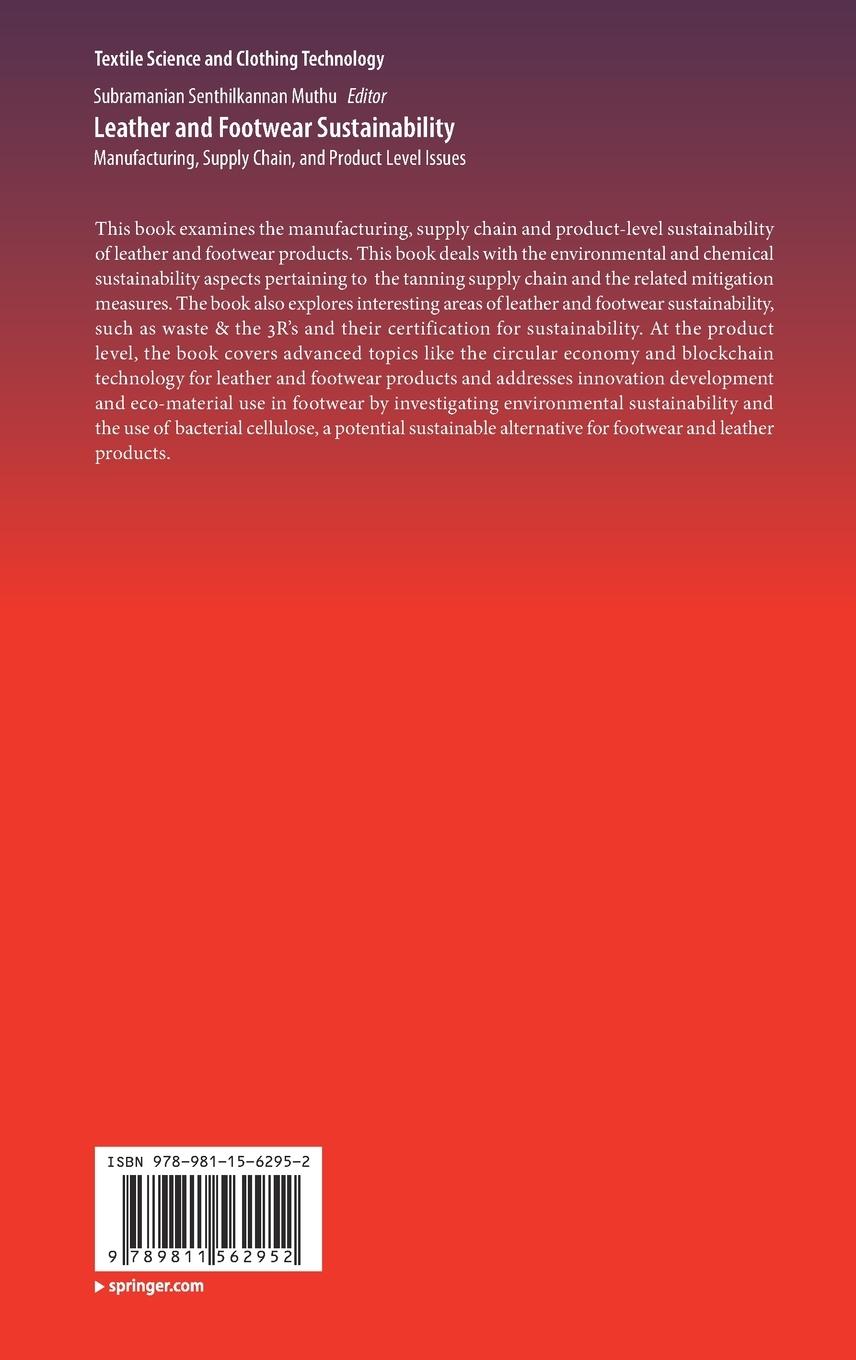 Rückseitencover Leather and Footwear Sustainability