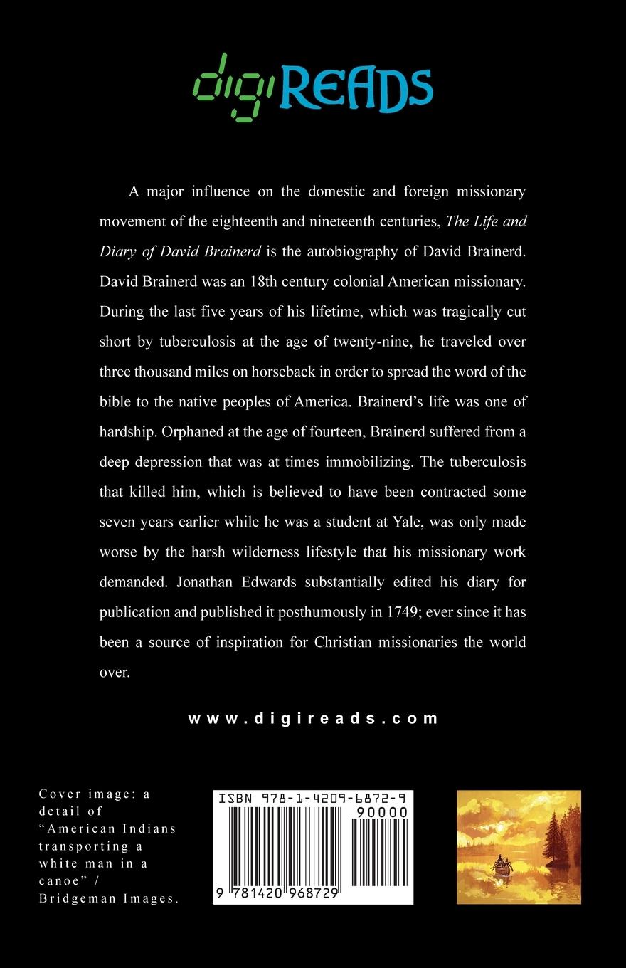 Rückseitencover The Life and Diary of David Brainerd
