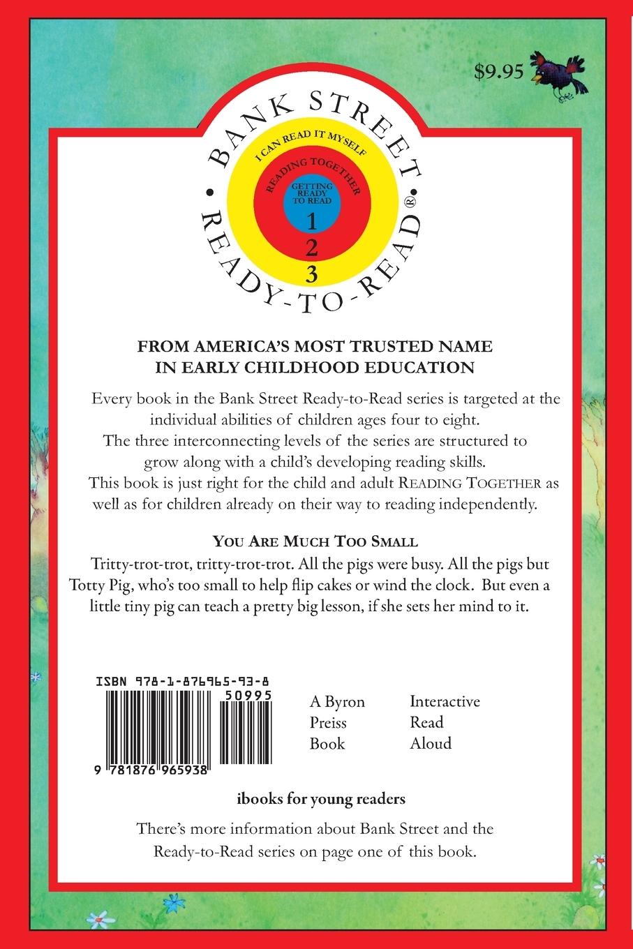 Rückseitencover You Are Much Too Small