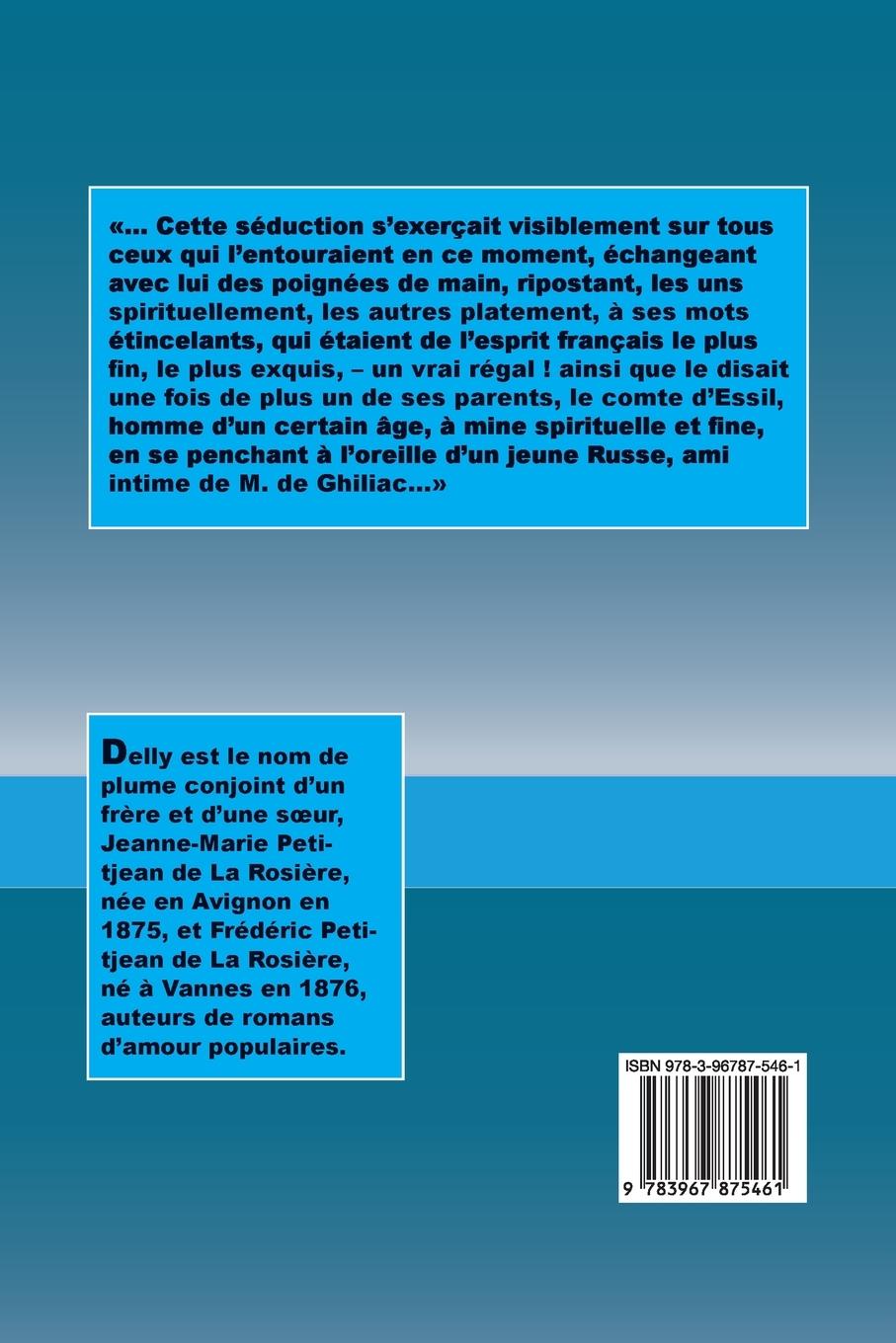 Rückseitencover Entre deux âmes