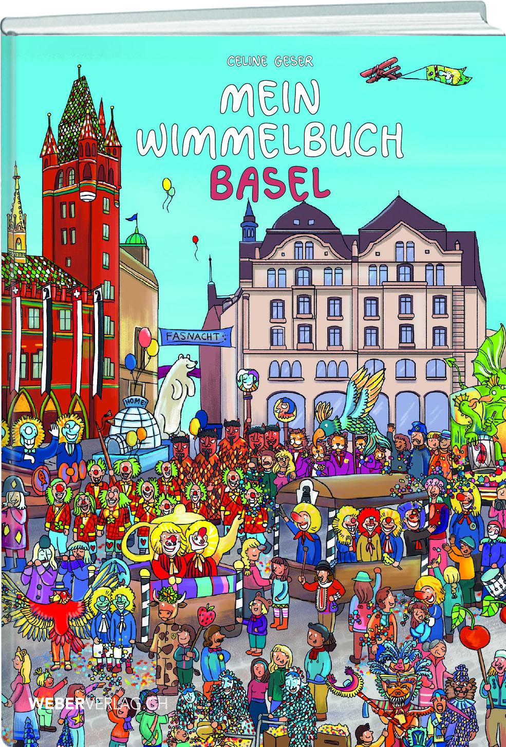 Vorderes Coverbild Mein Wimmelbuch Basel