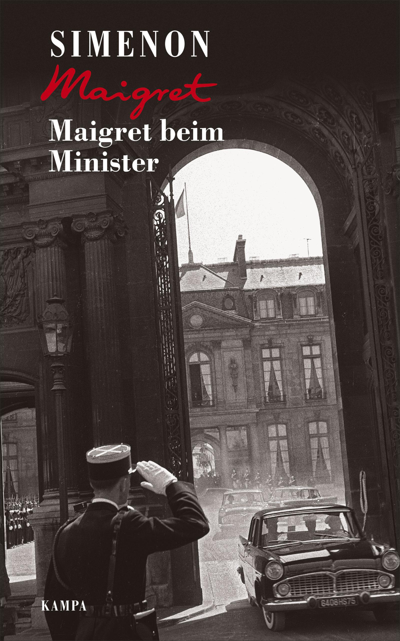 Vorderes Coverbild Maigret beim Minister